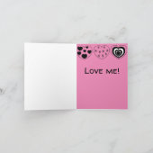 Carte Cœur de la Saint-Valentin  (Intérieur)