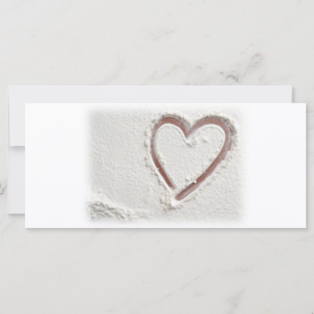 Carte Coeur de sable (Devant)