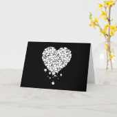 Carte Coeur de trèfle (Fleur jaune)