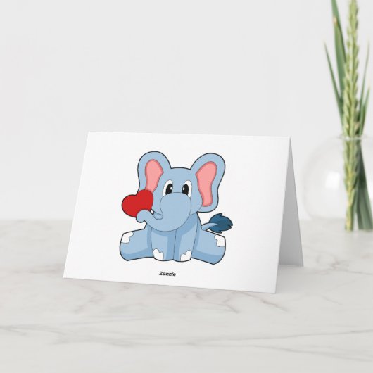 Carte Cœur d'éléphant (Dos)