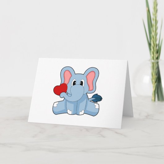 Carte Cœur d'éléphant (Devant)