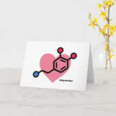 Carte coeur dopaminé (Fleur jaune)