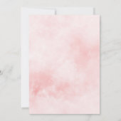 Carte Coeur Empreinte de léopard de Parties scintillant  (Dos)