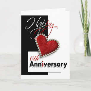 Carte Coeur I vous anniversaire romantique
