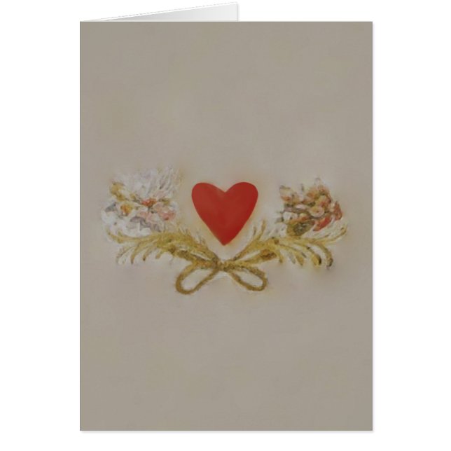 Carte Coeur II ~ (Devant)