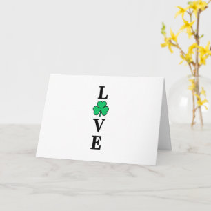 Carte COEUR Irlande Tout Usage Blank