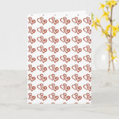 Carte Coeur jolie (Fleur jaune)