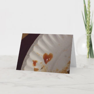 Carte Coeur Ketchup