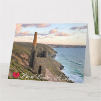 Cœur personnalisé Wheal Coates St Agnes Cornouaill