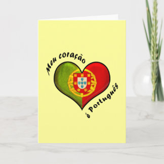 Carte Coeur portugais