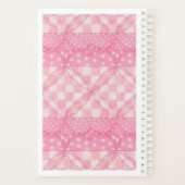 CARTE COEUR ROSE 5.5x8.5 Planificateur / Calendrie (Dos)