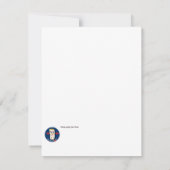 Carte Coeur Rose vintage (Dos)