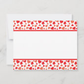 Carte Coeur Saint-Valentin de mignonne Petit Garço (Dos)