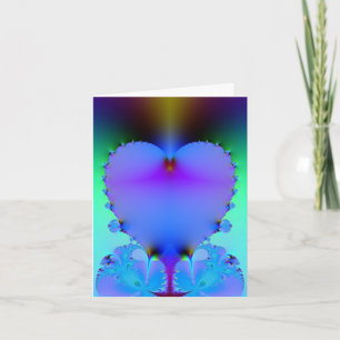 Carte Coeur translucide