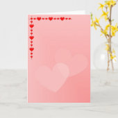 Carte Cœurs (Fleur jaune)