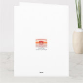 Carte Cœurs de corail pour 35e anniversaire (Dos)