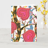 Carte Coeurs de Deco (Fleur jaune)