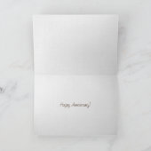 Carte Cœurs de plage anniversaire (Intérieur)