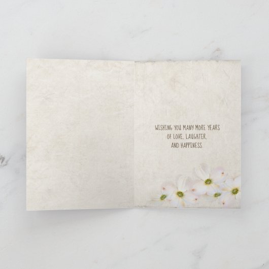 Carte cœurs de plage d'anniversaire dans le sable avec l (Intérieur)