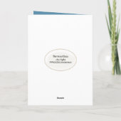 Carte Coeurs de plage du 19e anniversaire (Dos)