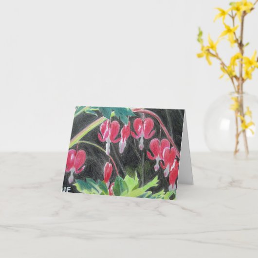 CARTE COEURS DE SOLEIL (Fleur jaune)