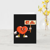 Carte Cœurs drôles 67 Saint-Valentin Six Sept Mème Gen A (Fleur jaune)