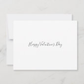 Carte Coeurs modernes Colorblock Saint Valentin (Dos)