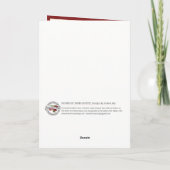 Carte Coeurs religieux catholiques de Jésus Marie Joseph (Dos)