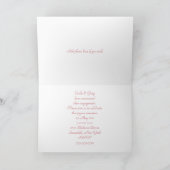 Carte Cœurs Roses Emmêlés (Intérieur)