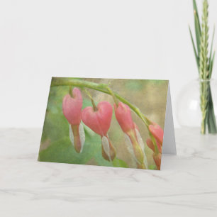 Carte Coeurs saignants Toutes les occasions Salutation