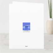 Carte Coeurs saphirs du 45e anniversaire (Dos)