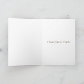 Carte Cœurs sur branche d'arbre Amour (Intérieur)