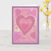 Carte Coeurs vous manquant (Fleur jaune)