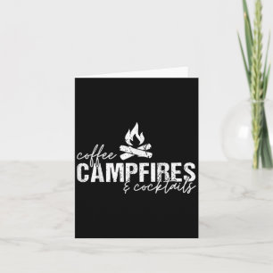 Carte Coffee Camping Et Tails Graphic Funny Camping