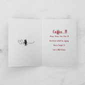 Carte Coffee Cat Plier Anniversaire (Intérieur)