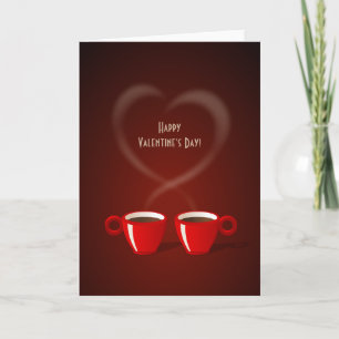 Carte Coffee Love Valentine's Day