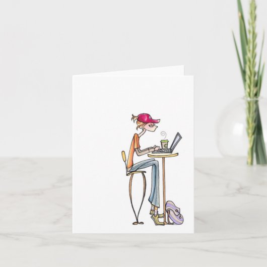 Carte coffee shop (Devant)