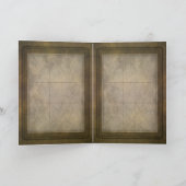 Carte Cogs vintages Steampunk Personnalisé (Intérieur)