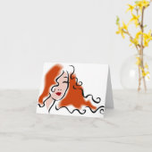 Carte Coiffeur - Coiffeur (Fleur jaune)