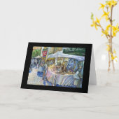 Carte Coin De Porcs Volants Et Vins Un Peu (Fleur jaune)