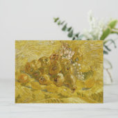 Carte Coings, citrons, poires, raisins | Vincent van Gog (Debout devant)