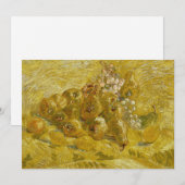 Carte Coings, citrons, poires, raisins | Vincent van Gog (Devant / Derrière)