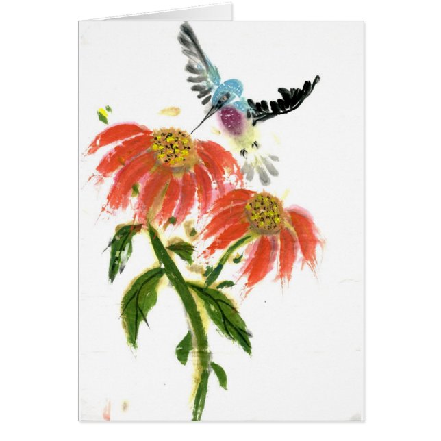 Carte Colibri (Devant)