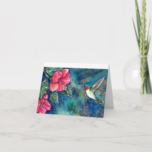 Carte Colibri (Devant)