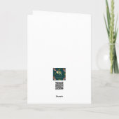 Carte Colibri aimant Jour de mariage (Dos)