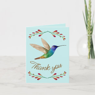 Carte Colibri Merci