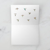 Carte Colibri nord-américain (Intérieur)