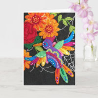 Colibri Tissu Felt Paillettes Perles Brodé Joli 