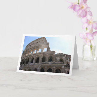 Carte Colisée Romaine, Rome, Italie