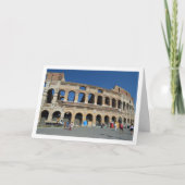 Carte Colisée Romaine, Rome, Italie (Devant)
